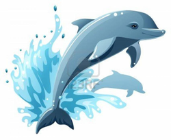Логотип МБОУ ДО ДЮСШ "Дельфин"